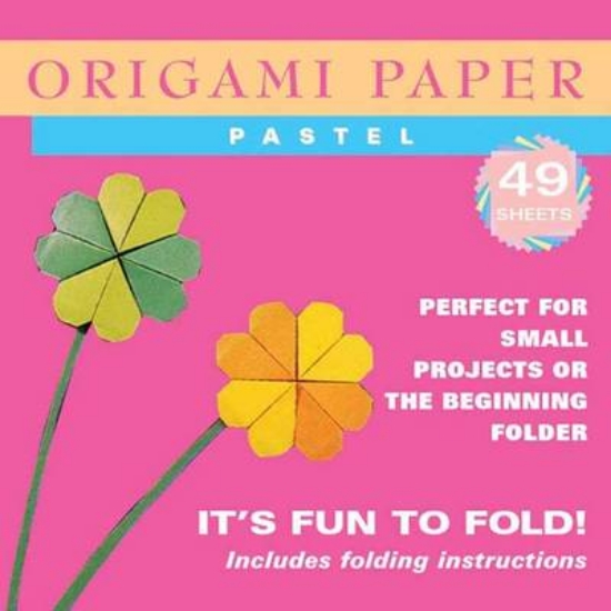 Picture of Origami Paper - Pastel Colors - 6 3/4" - 48 Sheets