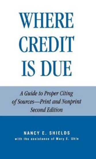 Picture of Where Credit is Due