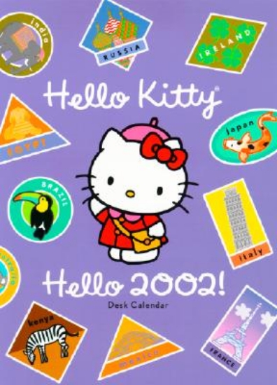 Picture of Hello Kitty Hello 2002 Desk Calendar