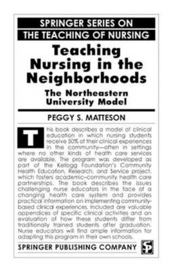 Picture of Teaching Nursing in the Neighborhoods
