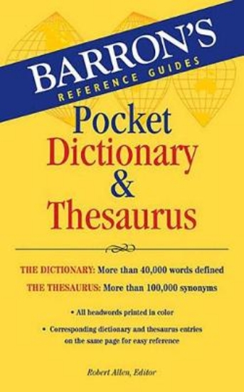 Picture of Barron's Pocket Dictionary and Thesaurus