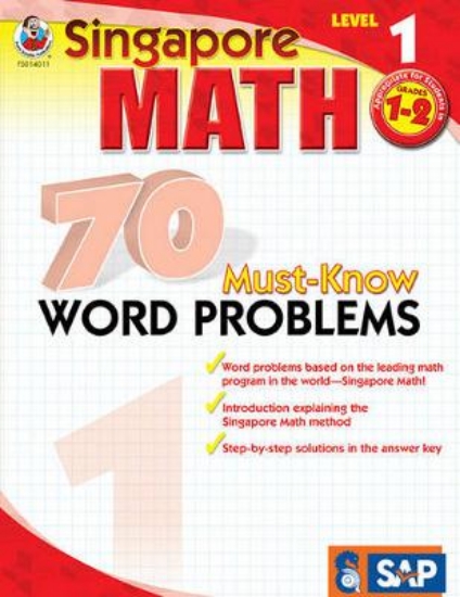 Picture of 70 Must-Know Word Problems, Grades 1 - 2