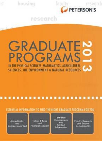 Picture of Graduate Programs in the Physical Sciences, Mathem