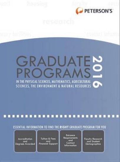 Picture of Graduate Programs in Physical Sciences, Mathematic