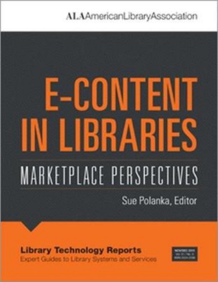 Picture of E-content in Libraries