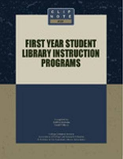 Picture of First Year Student Library Instruction Programs