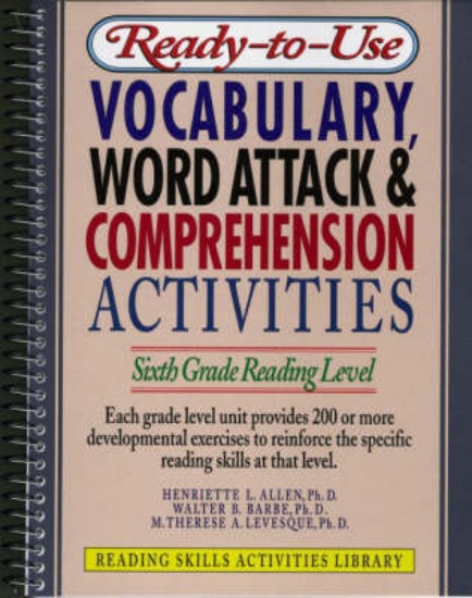 Picture of Ready-to-Use Vocabulary Word Attack and Comprehens