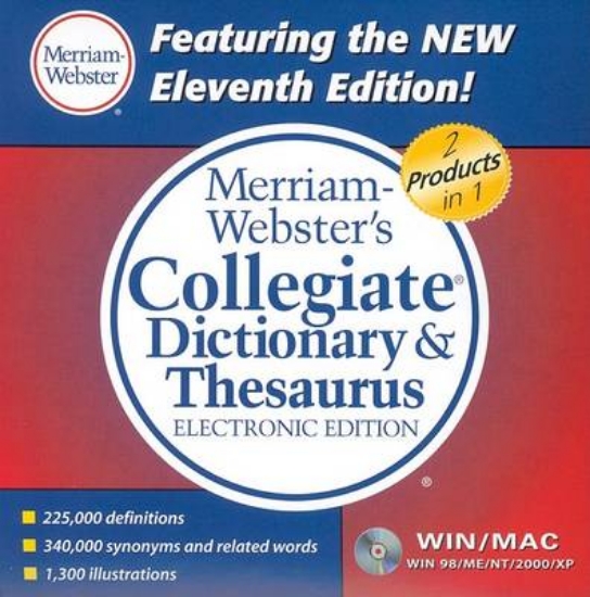 Picture of Collegiate Dictionary and Thesaurus