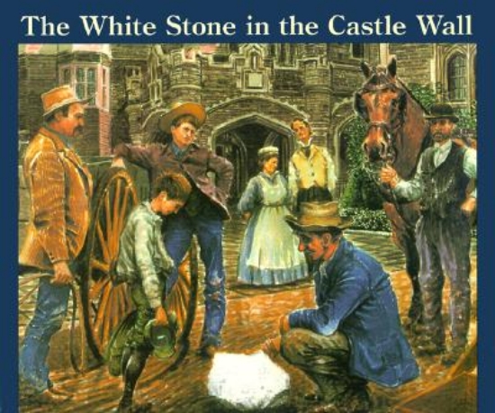 Picture of White Stone In The Castle Wall