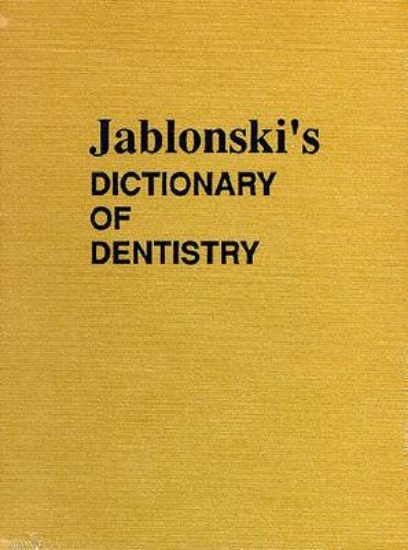 Picture of Jablonski's Dictionary of Dentistry