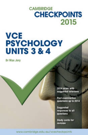 Picture of Cambridge Checkpoints VCE Psychology Units 3 and 4