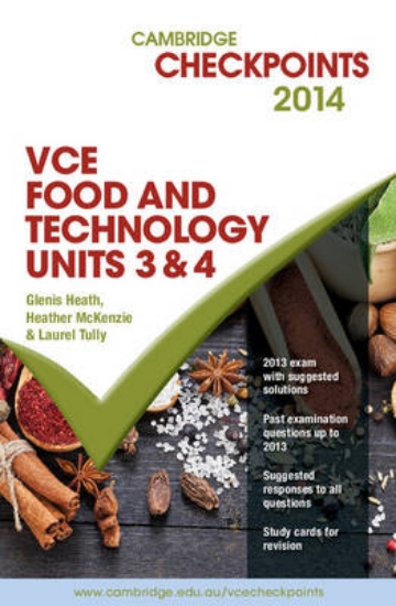 Picture of Cambridge Checkpoints VCE Food Technology Units 3