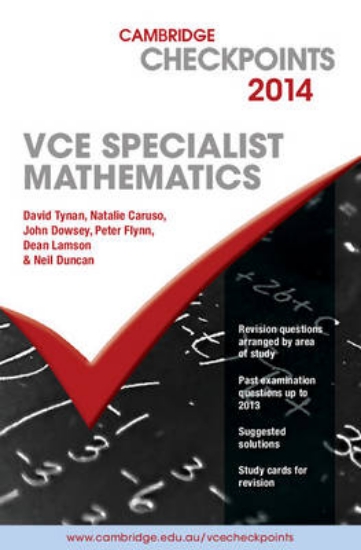 Picture of Cambridge Checkpoints VCE Specialist Mathematics 2