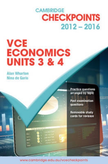 Picture of Cambridge Checkpoints VCE Economics Units 3 and 4