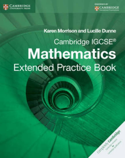 Picture of Cambridge IGCSE Mathematics Extended Practice Book