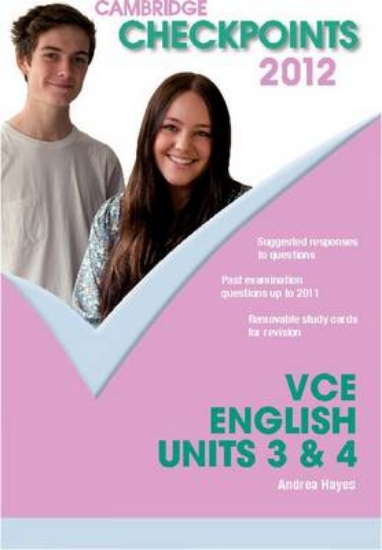 Picture of Cambridge Checkpoints VCE English Units 3 and 4 20