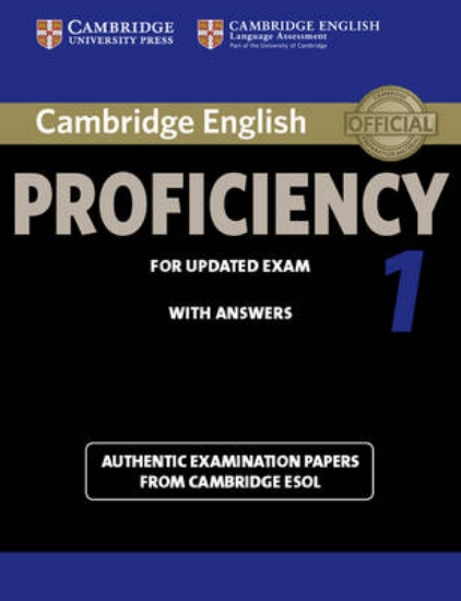 Picture of Cambridge English Proficiency 1 Student's Book wit