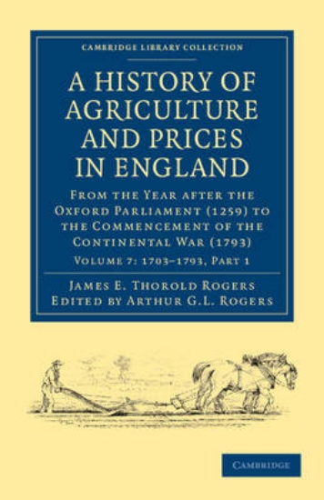 Picture of A History of Agriculture and Prices in England