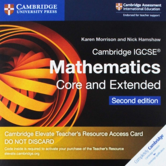 Picture of Cambridge IGCSE® Mathematics Digital Teacher's Res