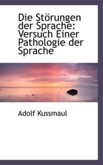 Picture of Die Storungen Der Sprache