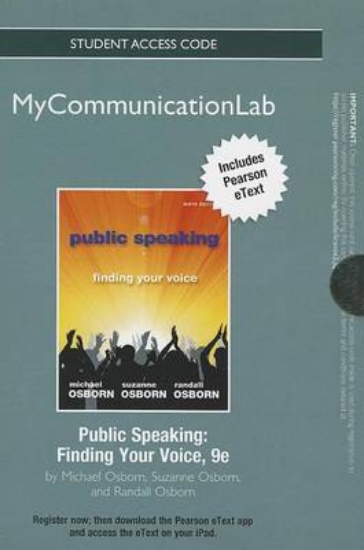 Picture of New MyCommunicationLab with Pearson Etext -- Stand