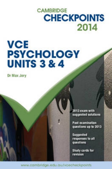 Picture of Cambridge Checkpoints VCE Psychology Units 3 and 4