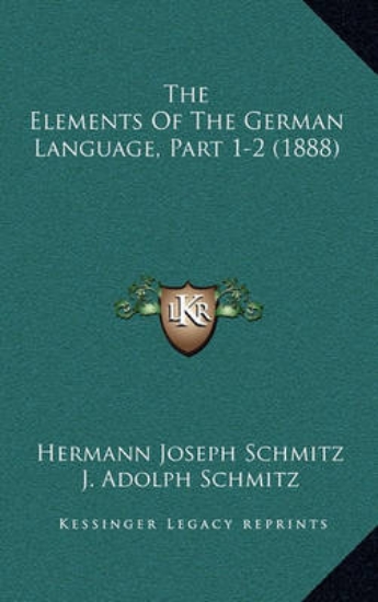 Picture of The Elements of the German Language, Part 1-2 (188