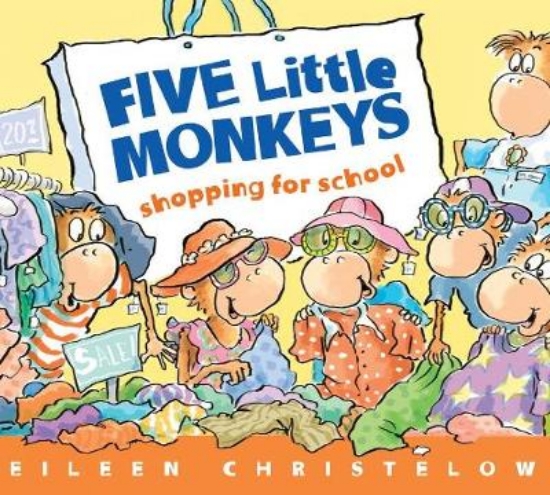 Picture of Five Little Monkeys Shopping for School