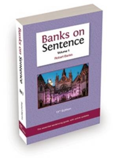 Picture of Banks on Sentence 2016: Volume 1