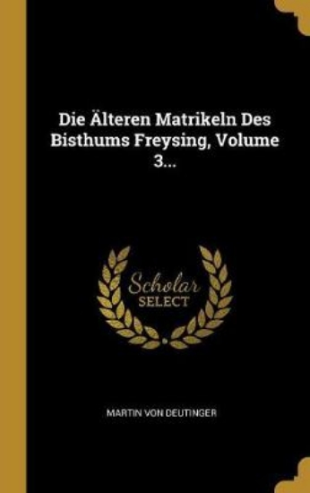 Picture of Die lteren Matrikeln Des Bisthums Freysing, Volume