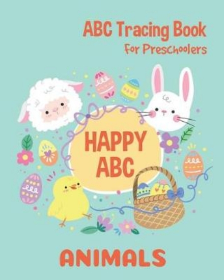 Picture of Animals Happy ABC Tracing Book For Preschoolers