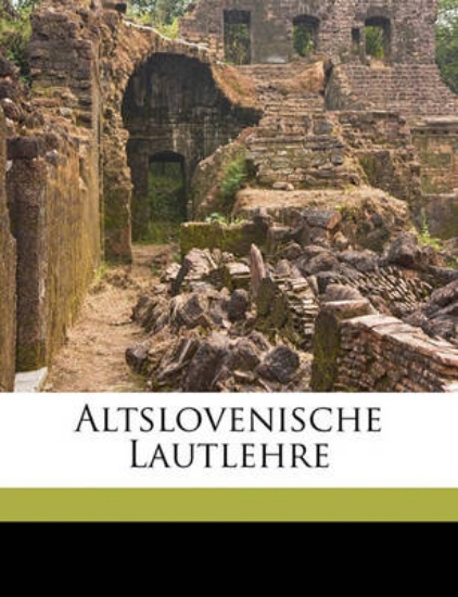 Picture of Altslovenische Lautlehre