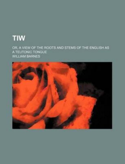 Picture of Tiw; Or, a View of the Roots and Stems of the Engl