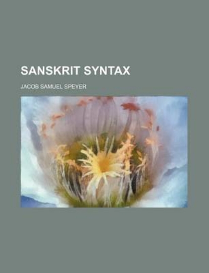 Picture of Sanskrit Syntax