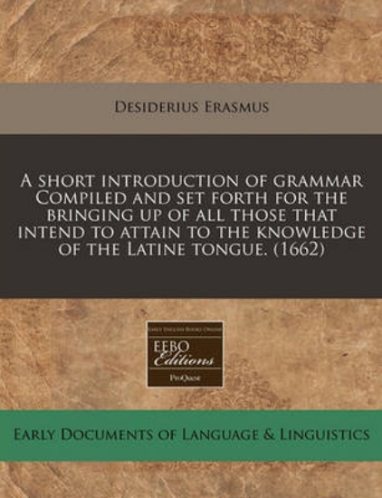 Picture of A Short Introduction of Grammar Compiled and Set F