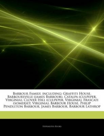 Picture of Articles on Barbour Family, Including