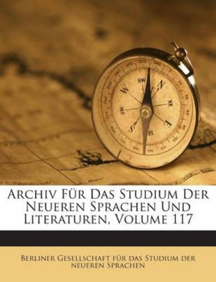 Picture of Archiv Fur Das Studium Der Neueren Sprachen Und Li