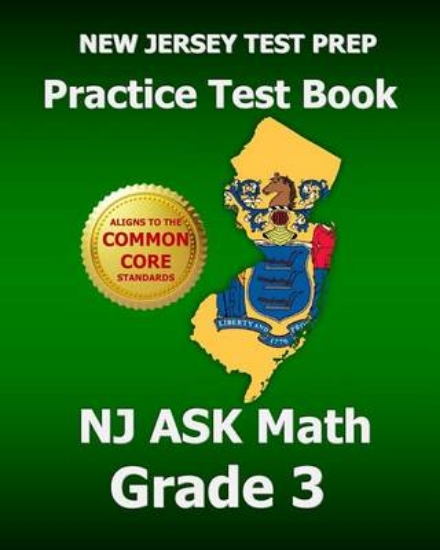 Picture of New Jersey Test Prep Practice Test Book NJ Ask Mat