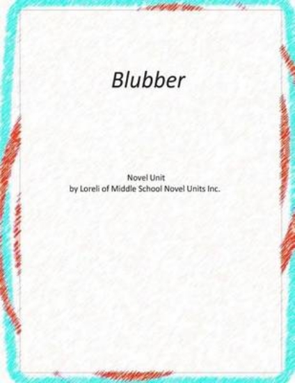 Picture of Blubber Novel Unit