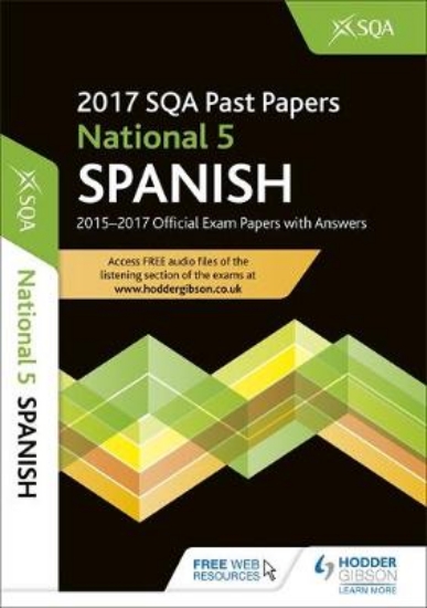 Picture of National 5 Spanish 2017-18 SQA Past Papers with An
