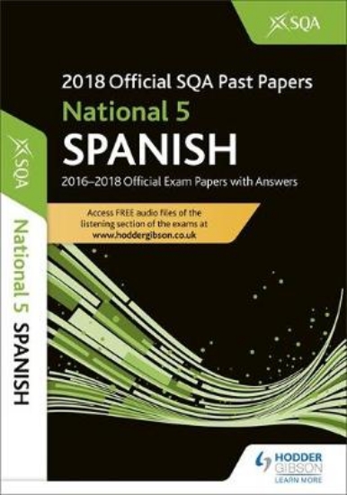 Picture of National 5 Spanish 2018-19 SQA Past Papers with An