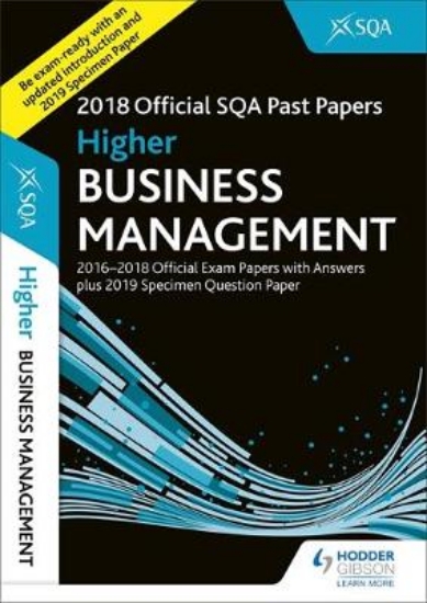 Picture of Higher Business Management 2018-19 SQA Specimen an