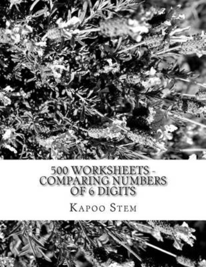 Picture of 500 Worksheets - Comparing Numbers of 6 Digits