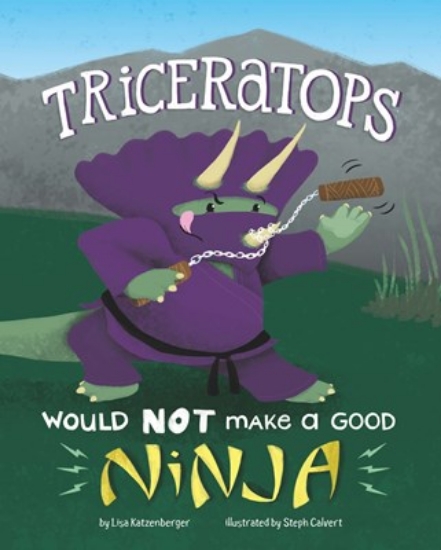 Picture of Triceratops Would NOT Make a Good Ninja