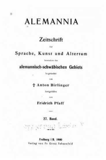 Picture of Alemannia