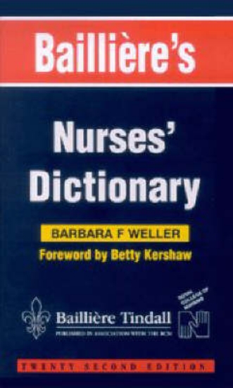 Picture of Bailliere's Nurses' Dictionary