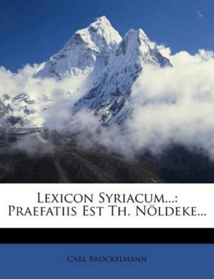 Picture of Lexicon Syriacum...