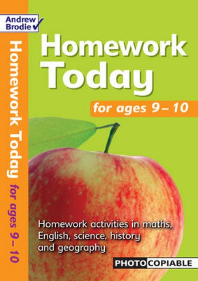 Picture of Homework Today for Ages 9-10