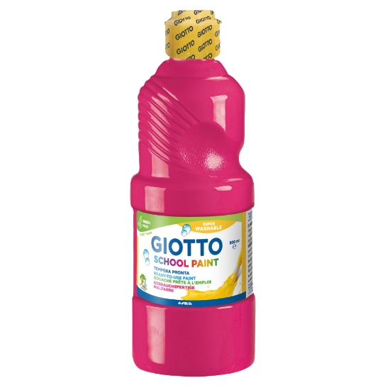 Picture of Giotto School Paint Scarlet Magenta In Bottle 500m