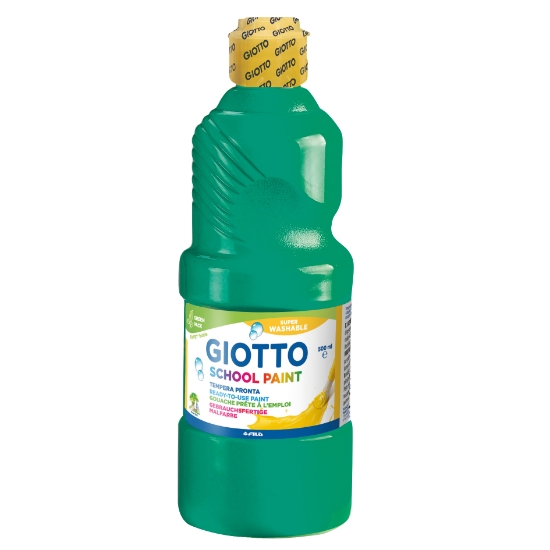 Picture of Giotto Washable Paint 500 Ml - Green